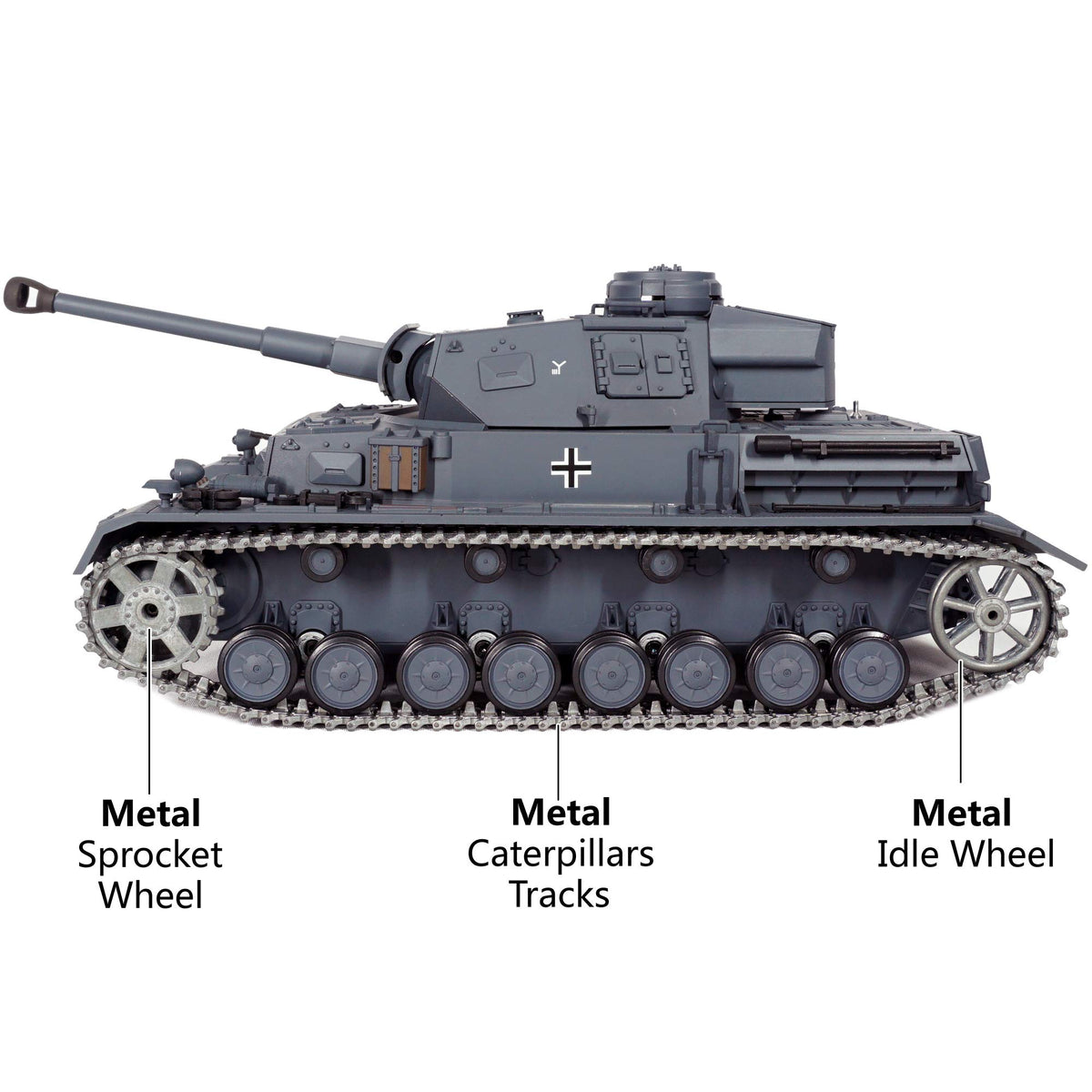 1/16 Scale RC German Panzer IV Tank