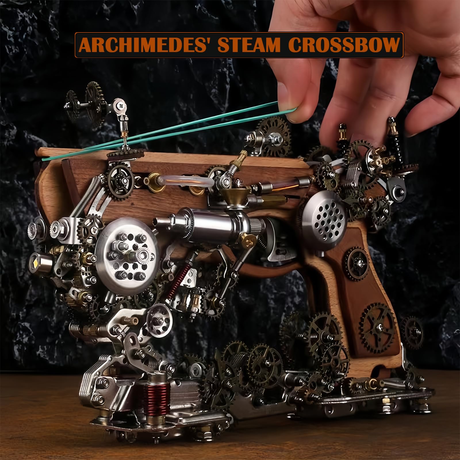 Archimeds' Steam Crossbow 3D Metal Puzzle