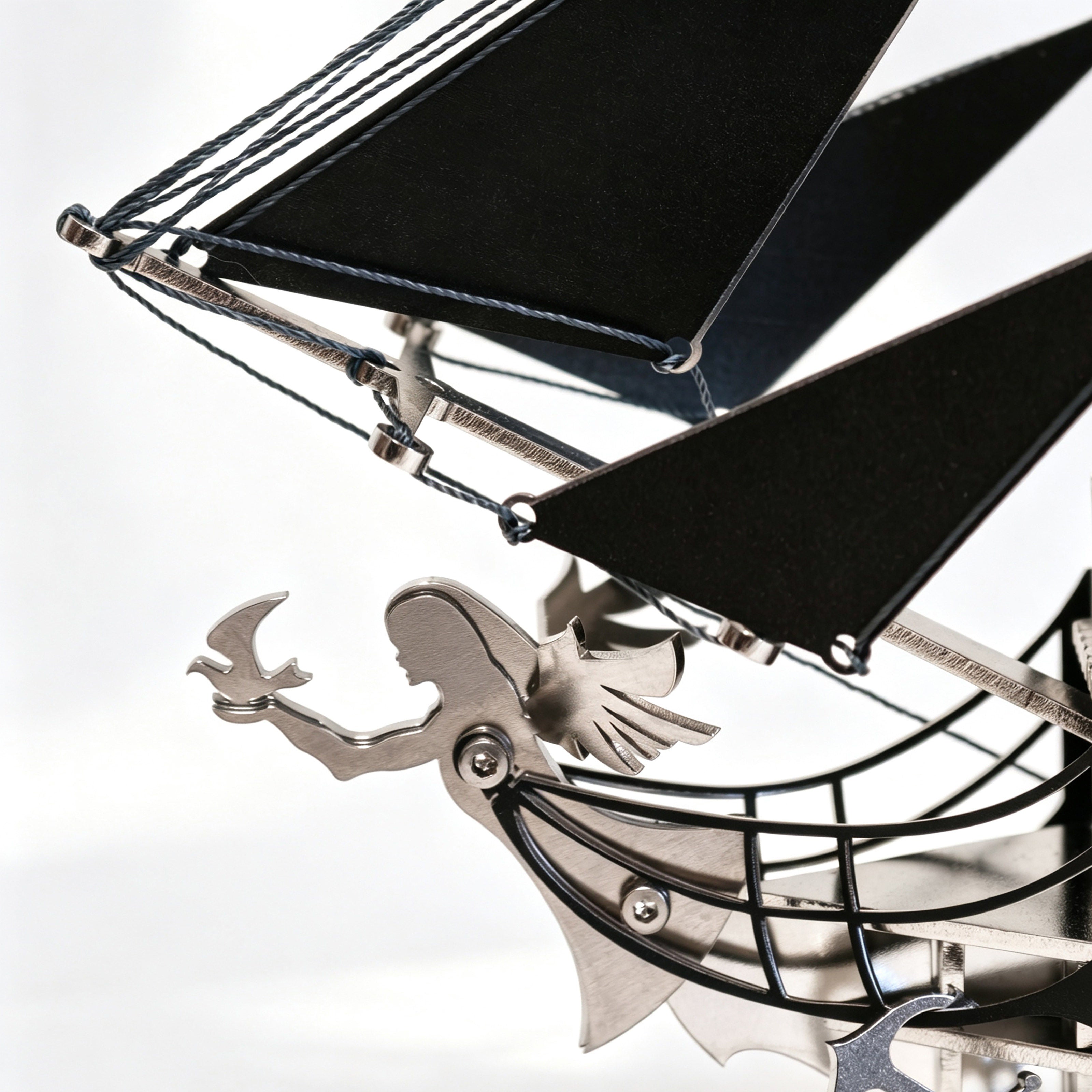 Pirate Ship 3D Metal Model