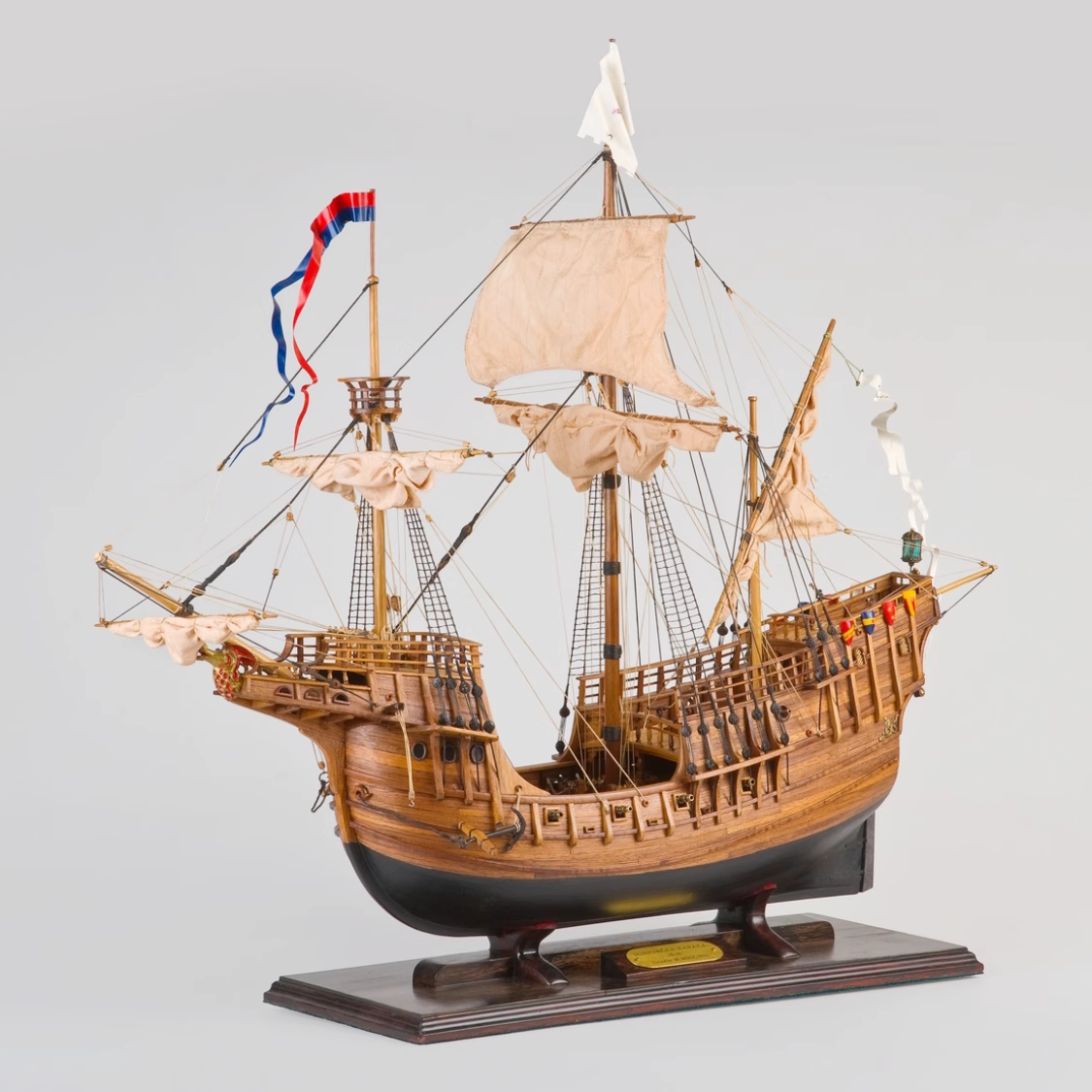 Ragusian Carrack 3D Wooden Ship