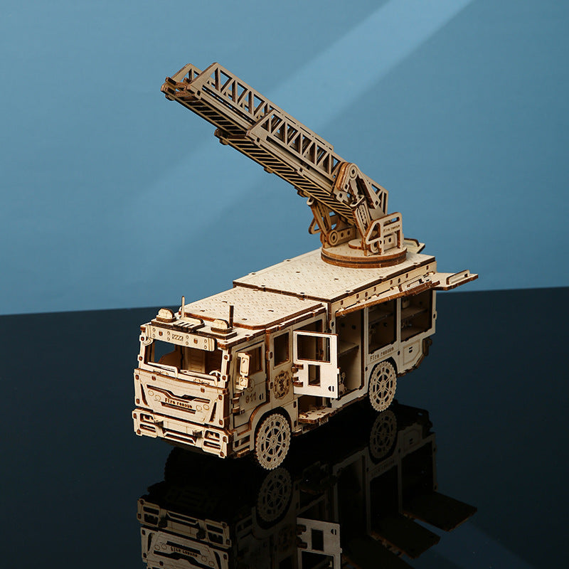 Fire Truck CK816 3D Wooden Model