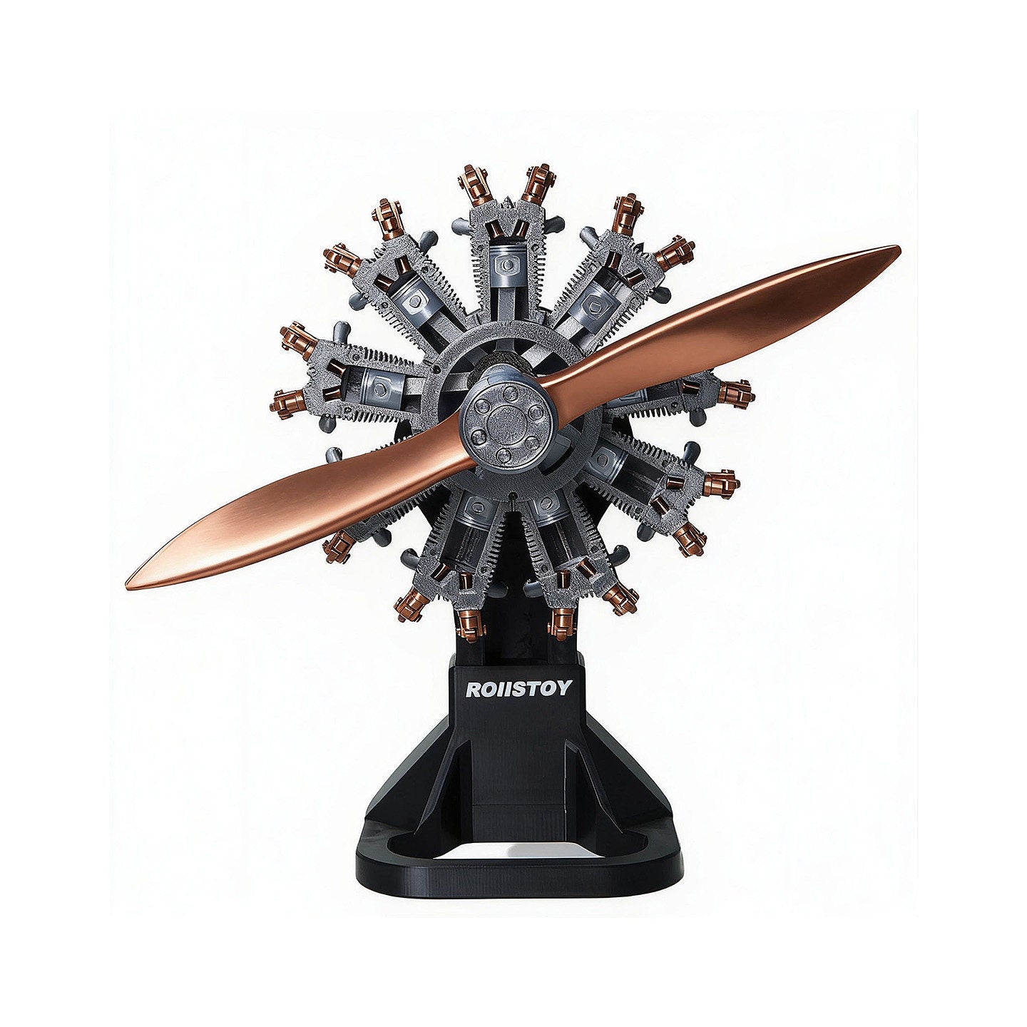 Highly Restored 9-Cylinder Radial Engine Model