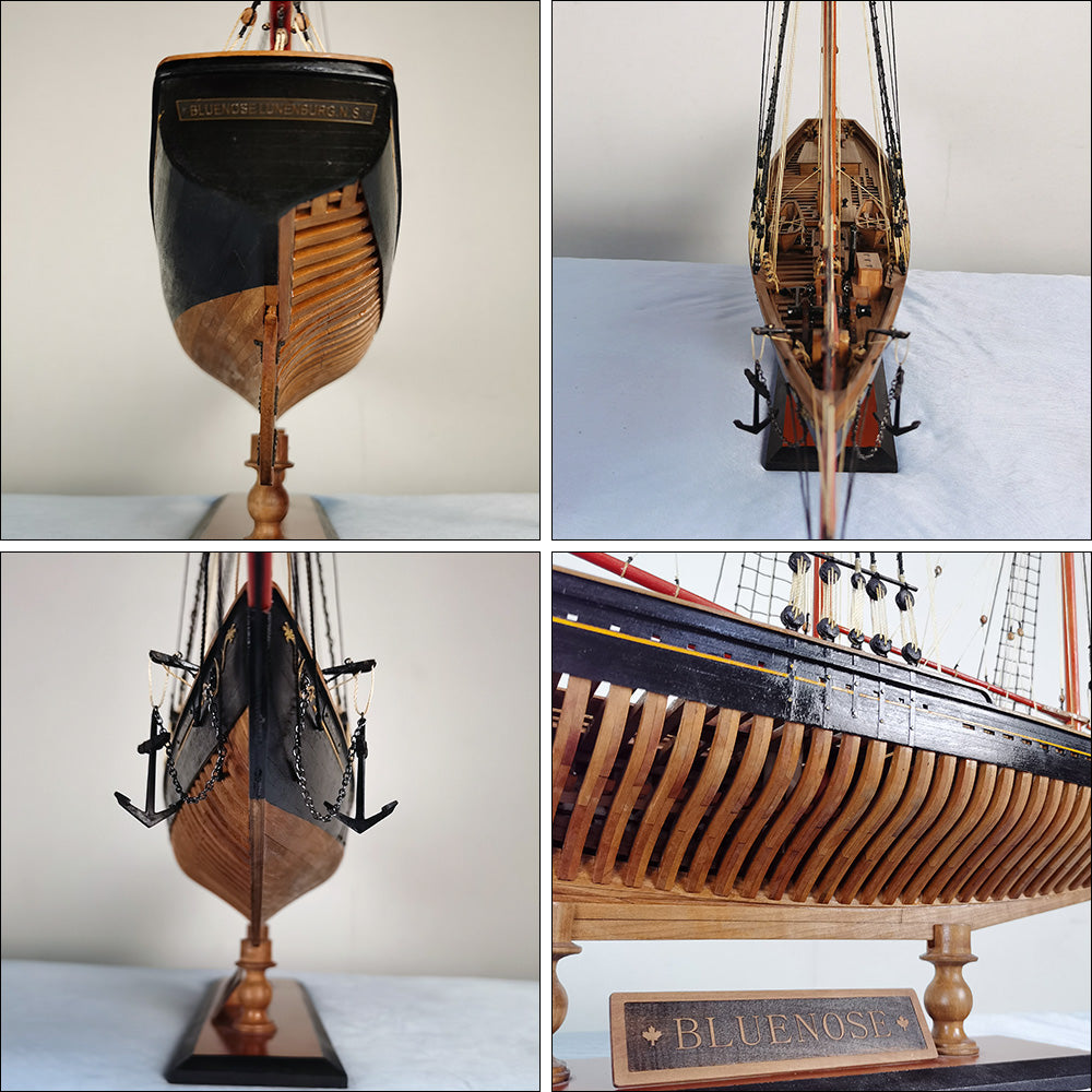 1:72 Full Rib Blue Nose Wooden Ship