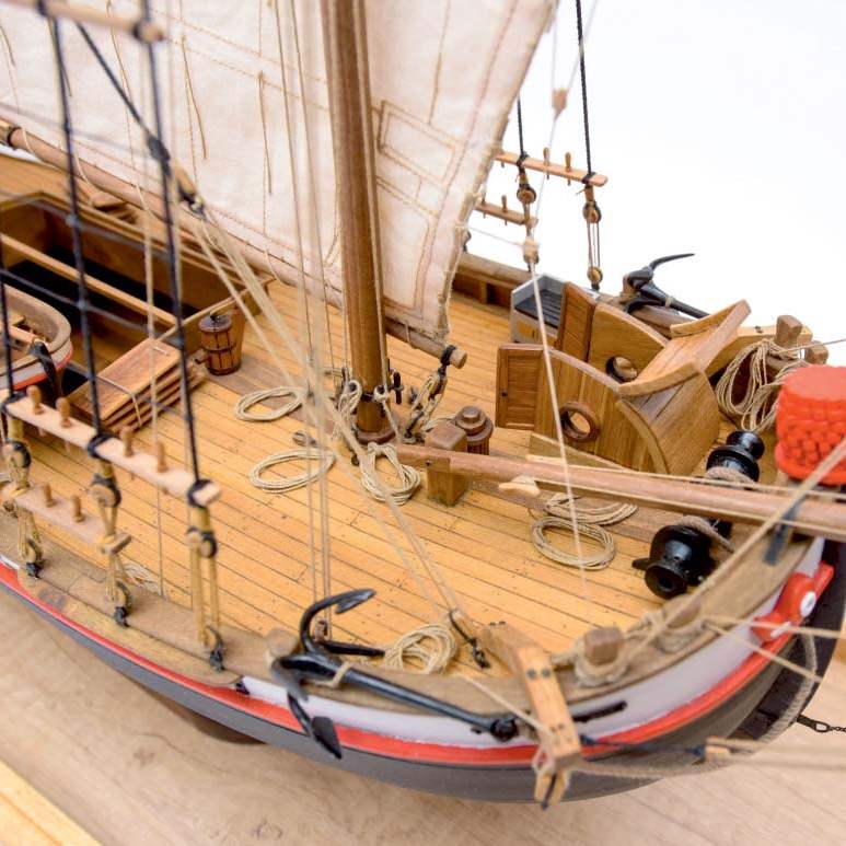 Trabaccolo 3D Wooden Ship