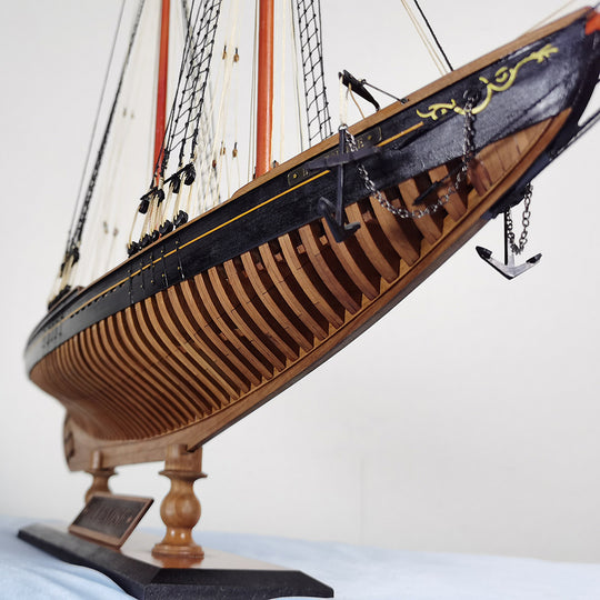 1:72 Full Rib Blue Nose Wooden Ship