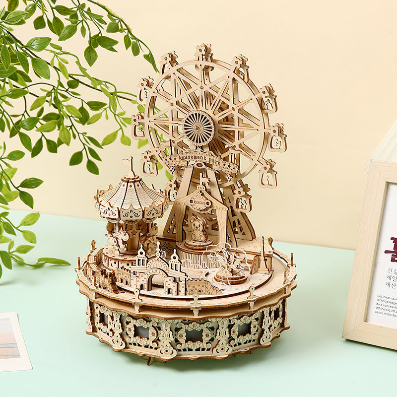 Fantasy Amusement Park 3D Wooden Puzzle