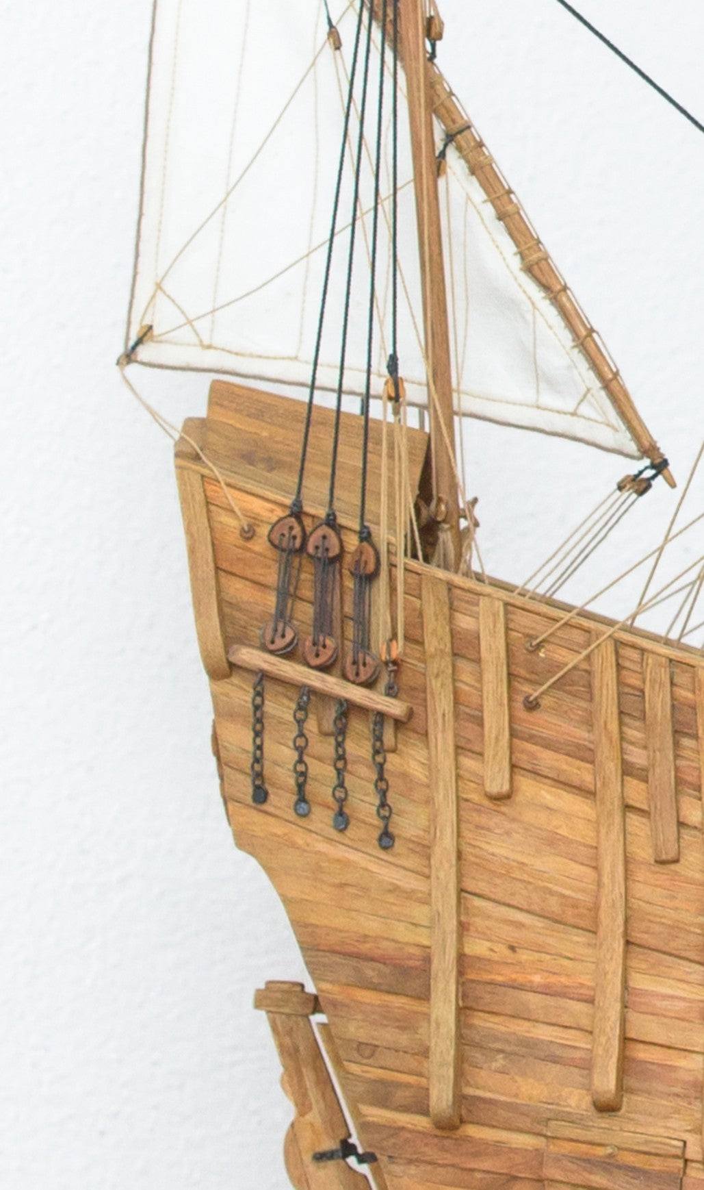 Ragusian Cog 3D Wooden Ship