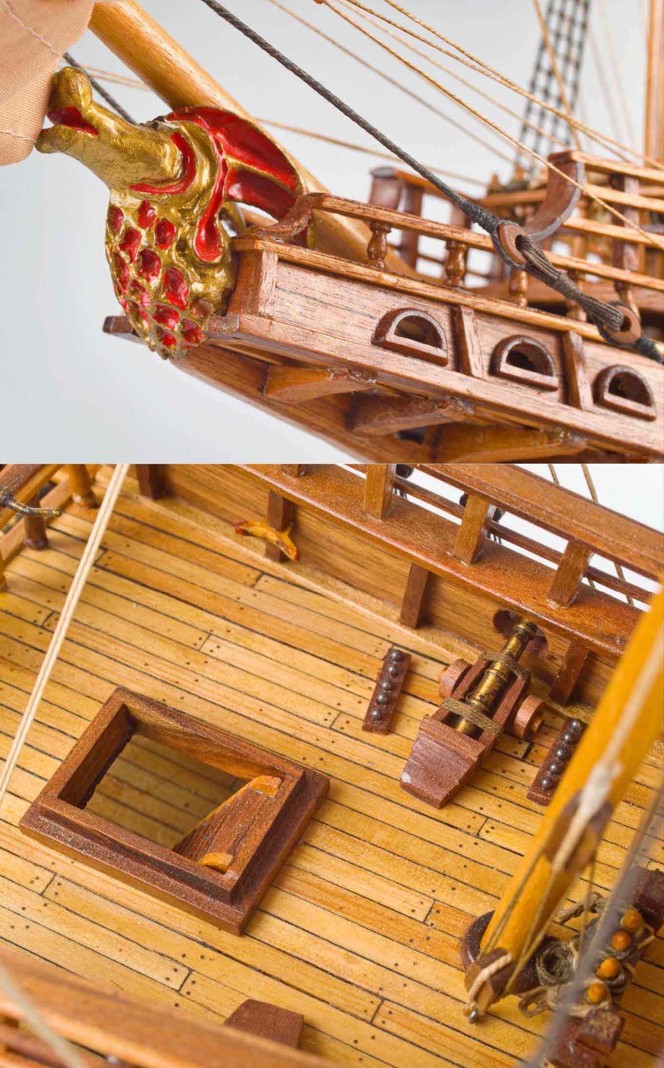 Ragusian Carrack 3D Wooden Ship