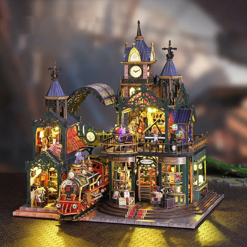 Truck City Miniature House