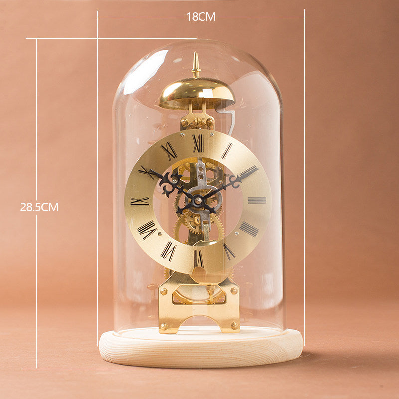 Polaris Mechanical Chiming Metal Clock