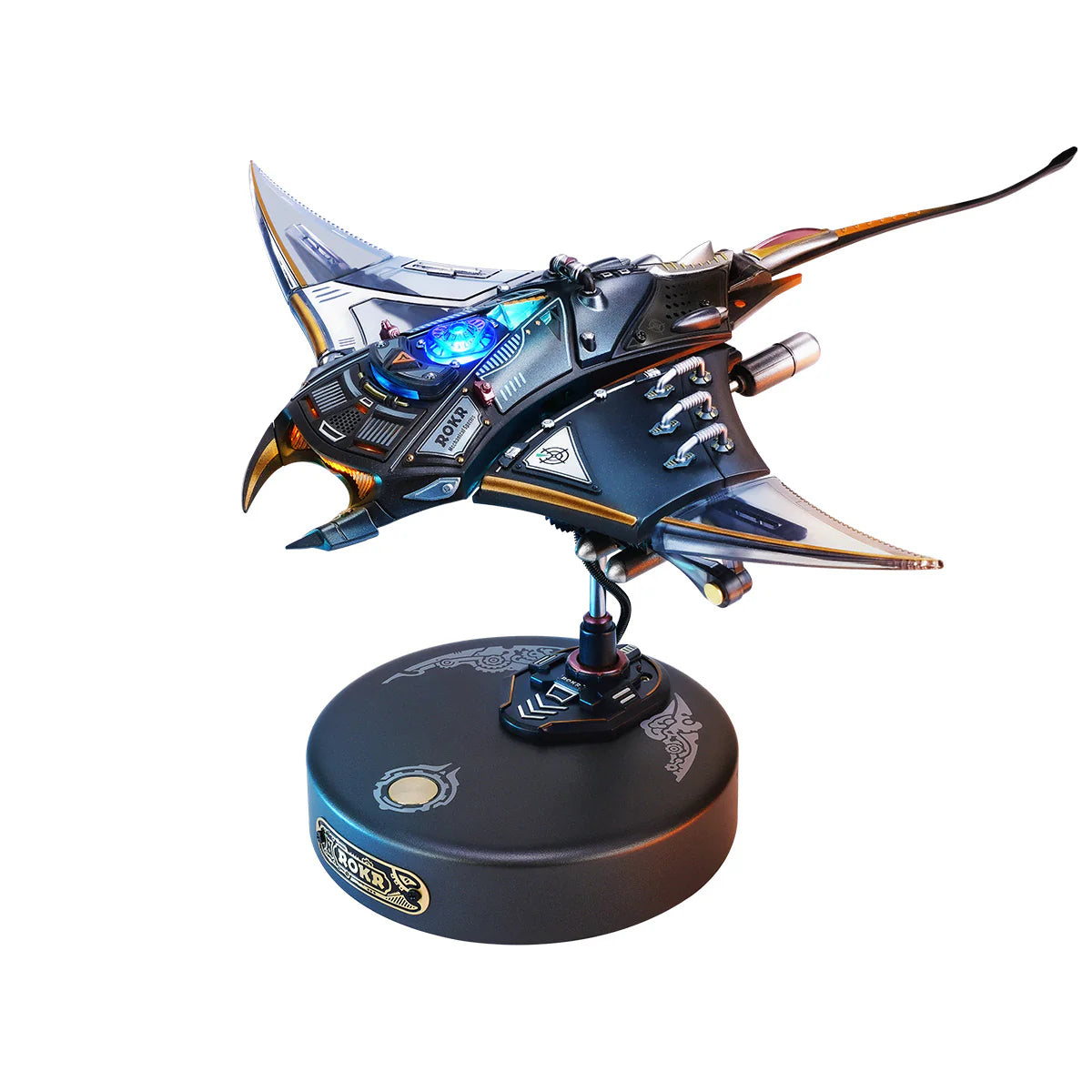 Manta Ray Mechanical 3D Puzzle Kit