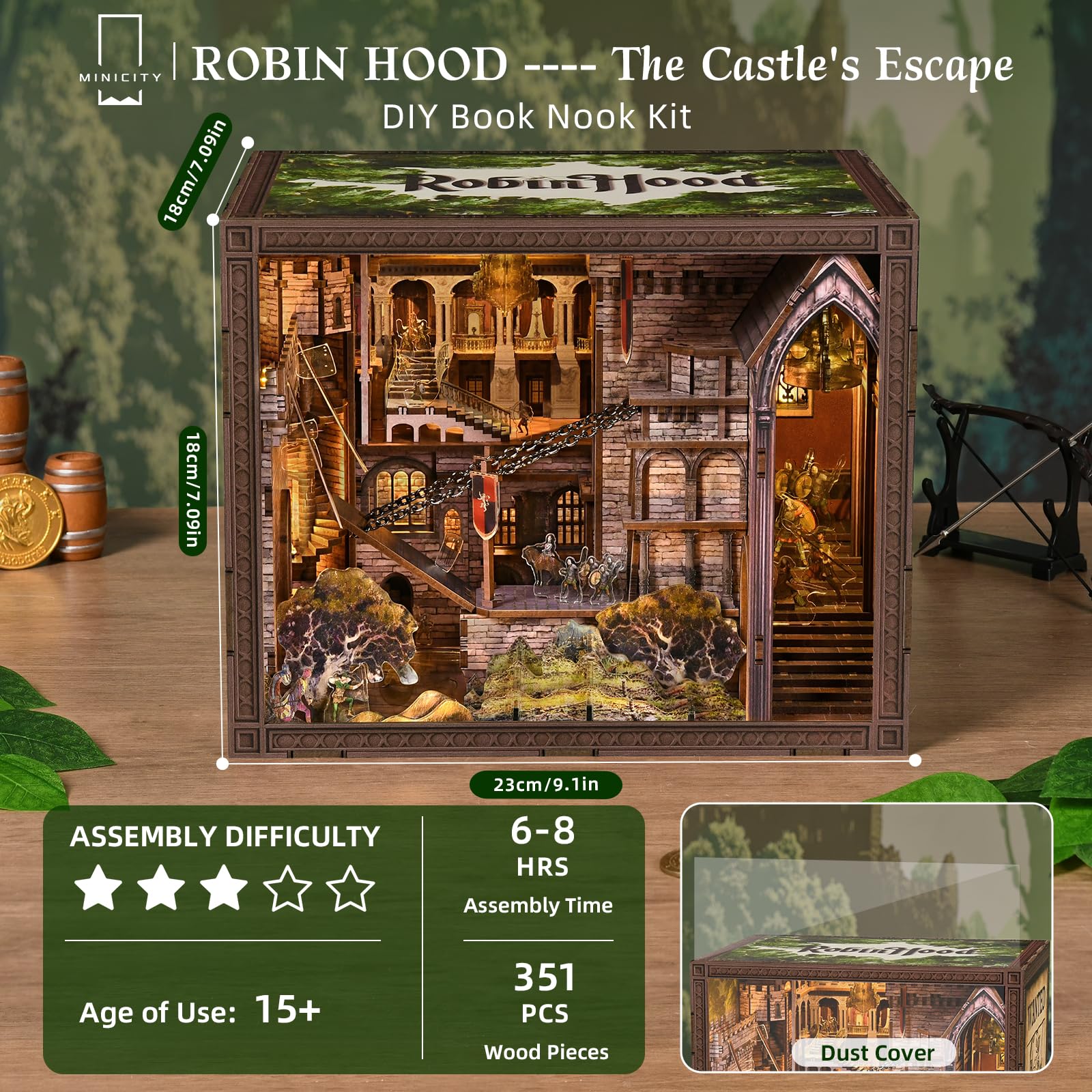 Robin Hood DIY Book Nook