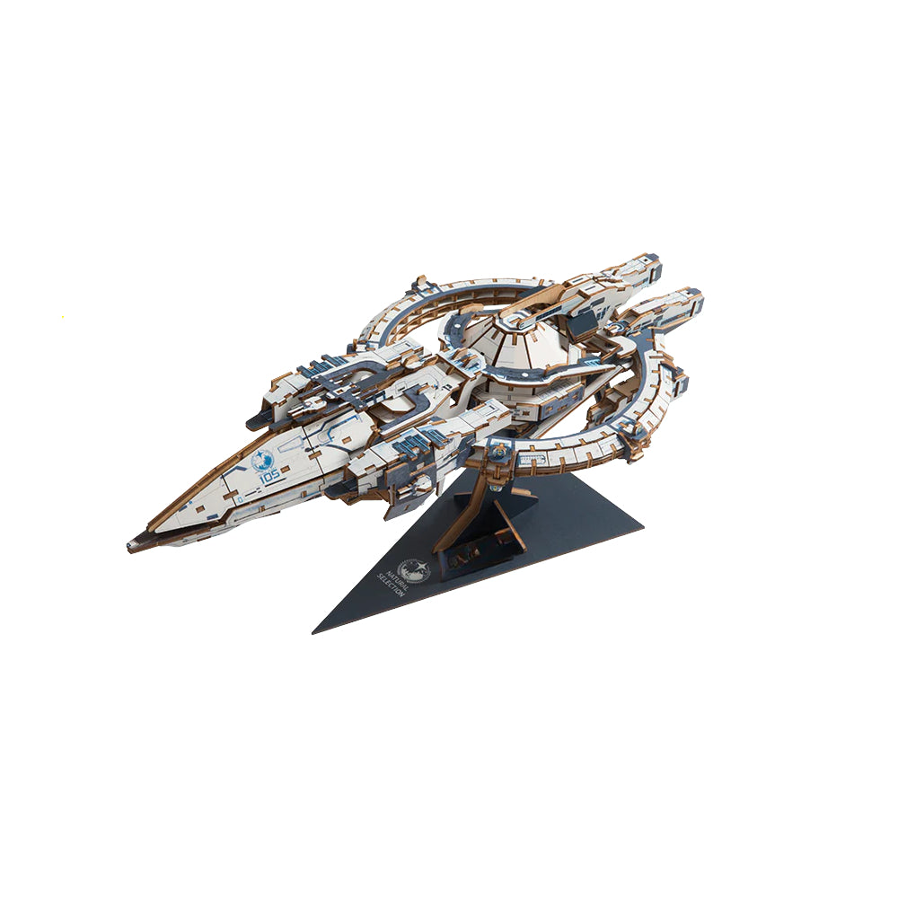 Three-Body Spaceship 3D Wooden Puzzle