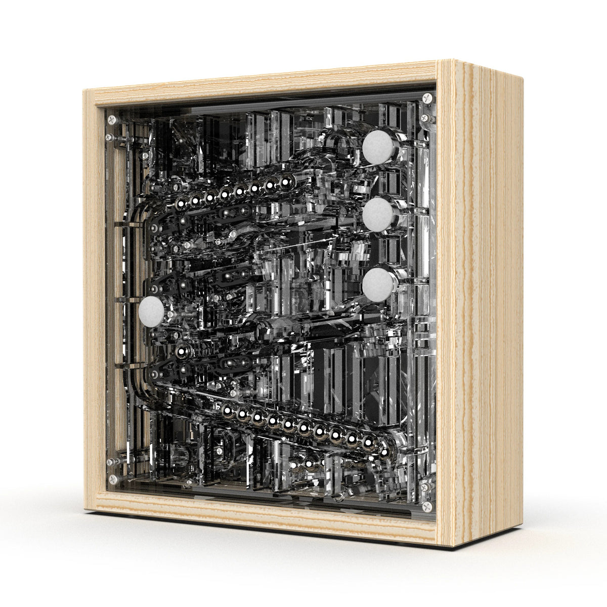 Gravity Rolling Ball Timer Mechanical Clock