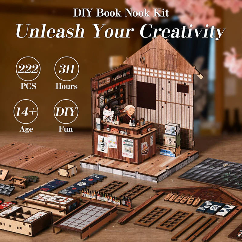 ぼからか亭 DIY Book Nook