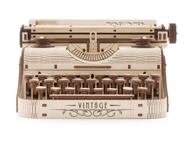 Typewriter 3D Wooden Puzzle