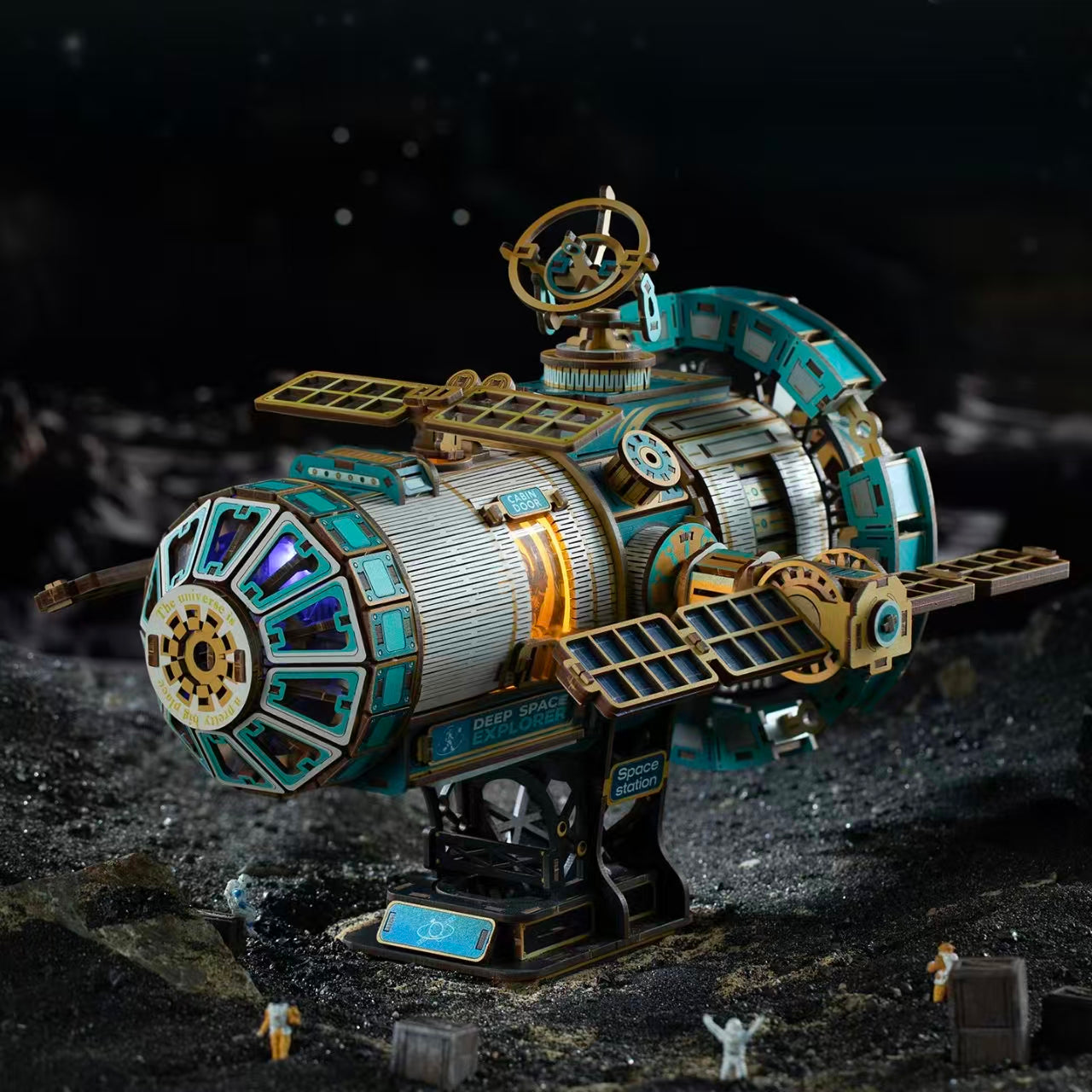 Space Station 3D Wooden Puzzle