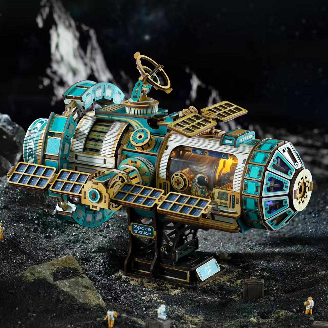 Space Station 3D Wooden Puzzle