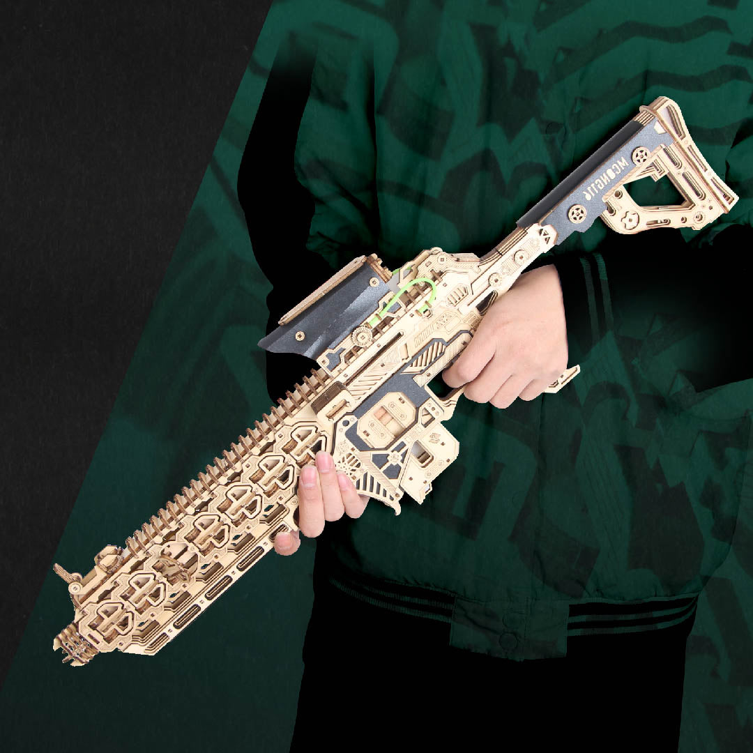 Pulse Blaster 3D Wooden Puzzle