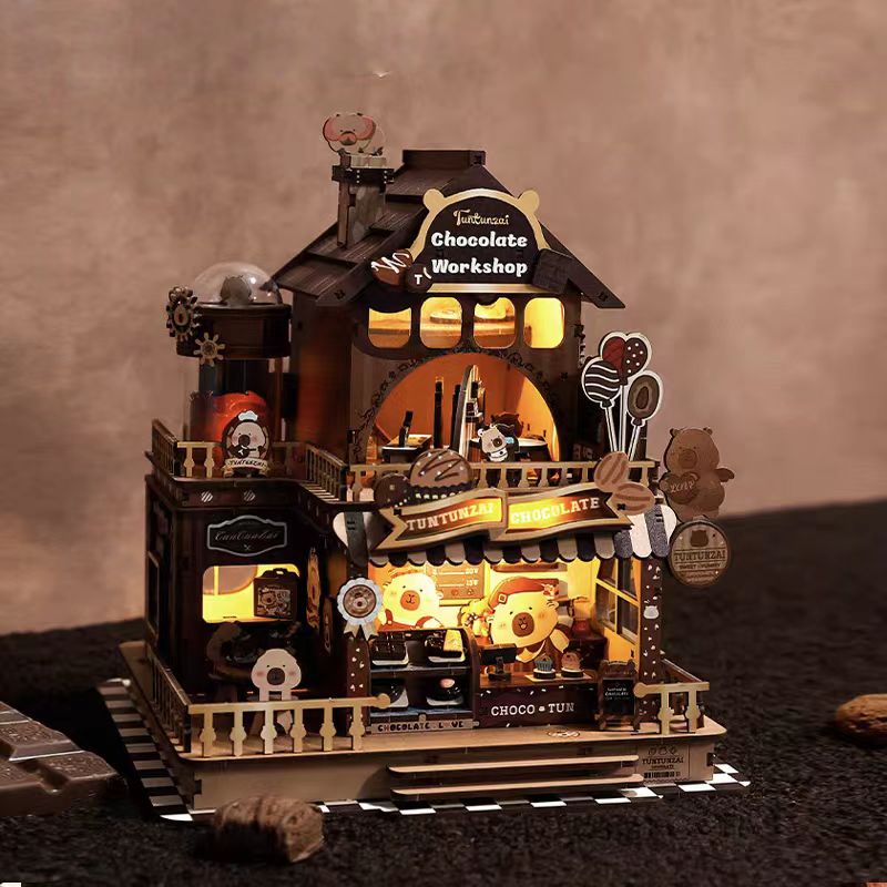 Chocolate Workshop 3D Wooden Puzzle – surplusfun