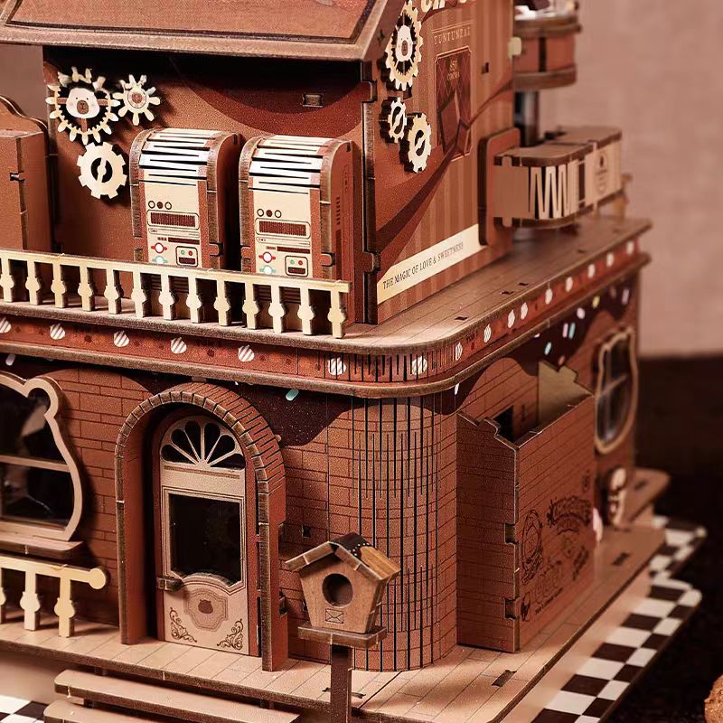 Chocolate Workshop 3D Wooden Puzzle