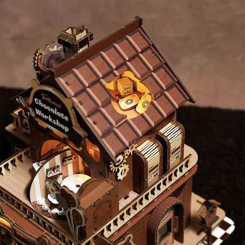 Chocolate Workshop 3D Wooden Puzzle