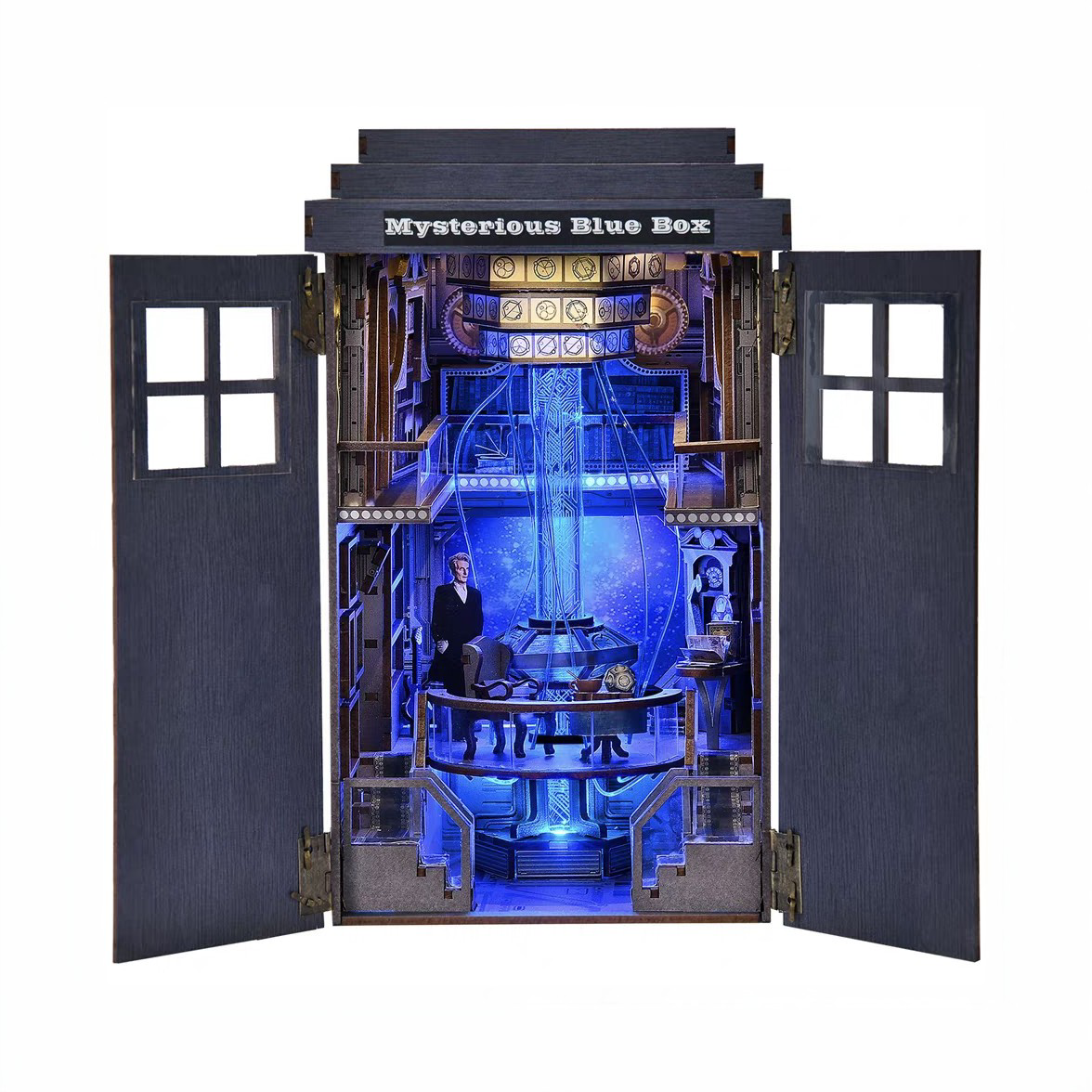 Mysterious Phone Booth Book Nook