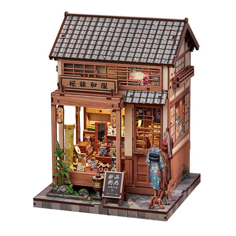 Sakura okimono shop DIY Miniature House