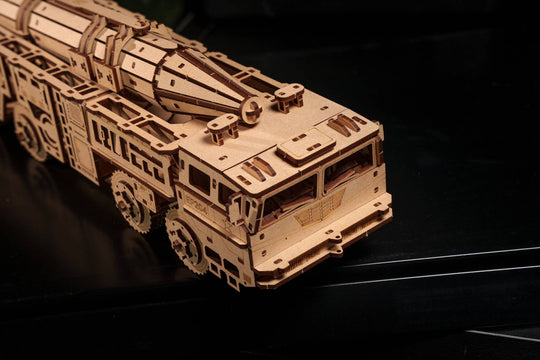 Missile Vehicle 3D Wooden Puzzle