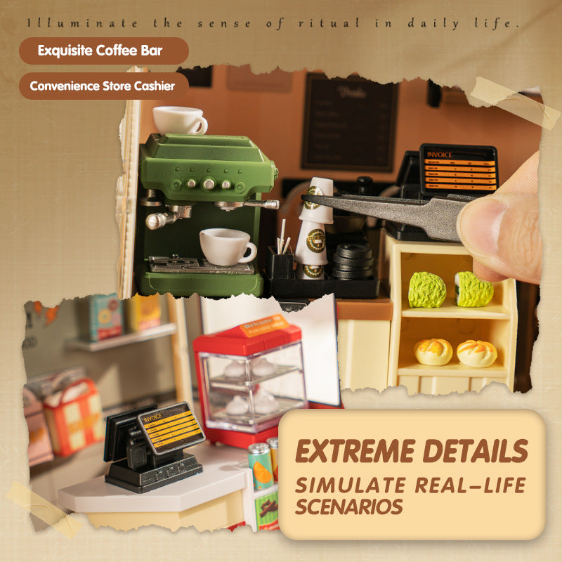 Coffee Box DIY Miniature House