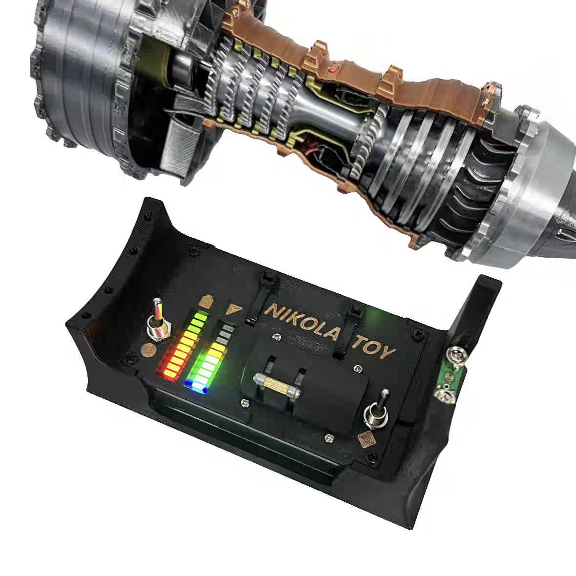 Brushless motor version super RR trent 900 turbofan engine model