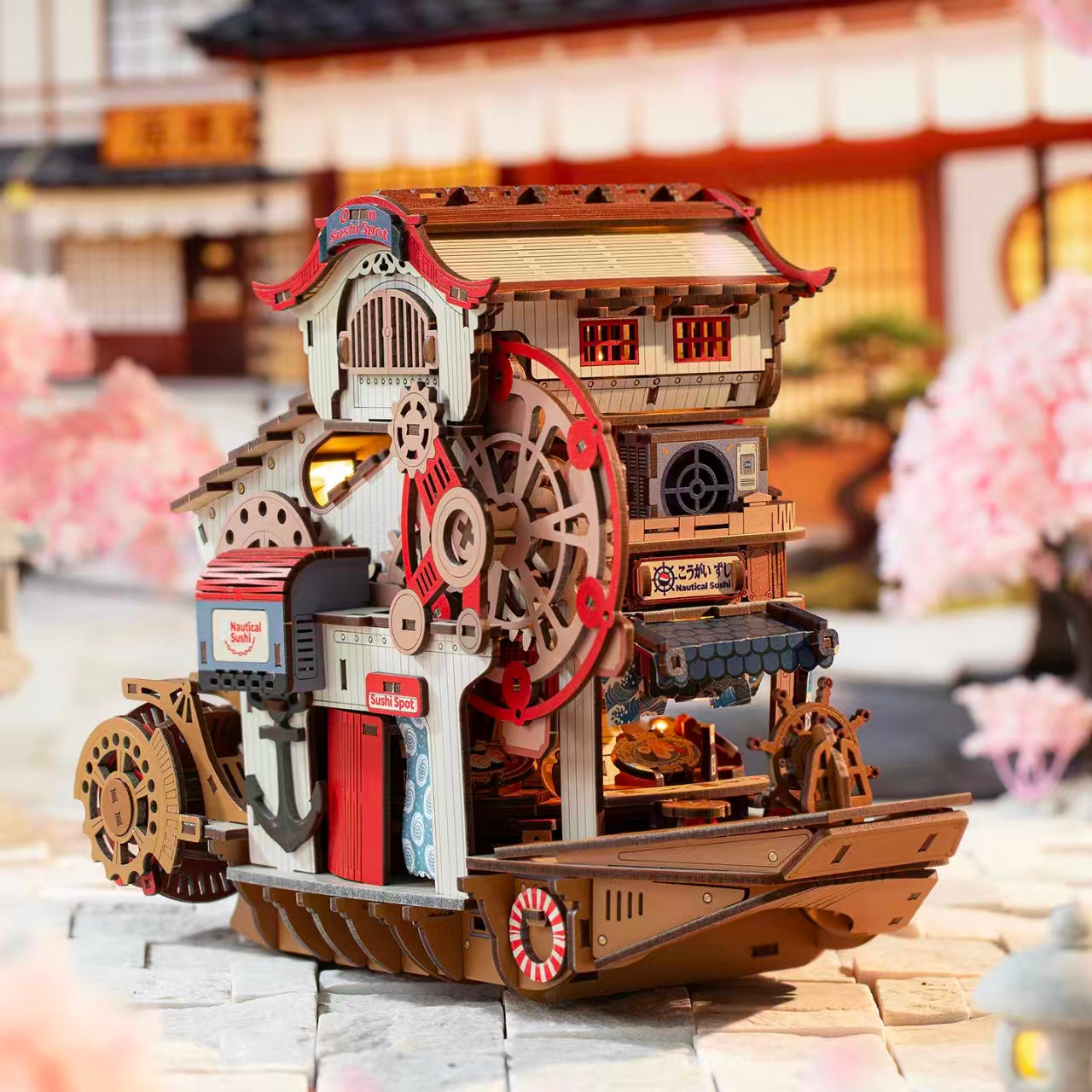 Nautical Sushi 3D Wooden Puzzle