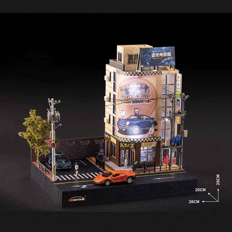 Convenience Store Miniature Scene