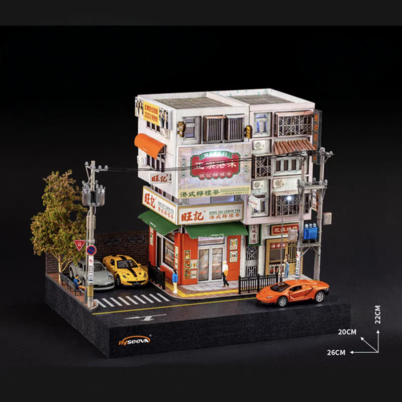 Convenience Store Miniature Scene