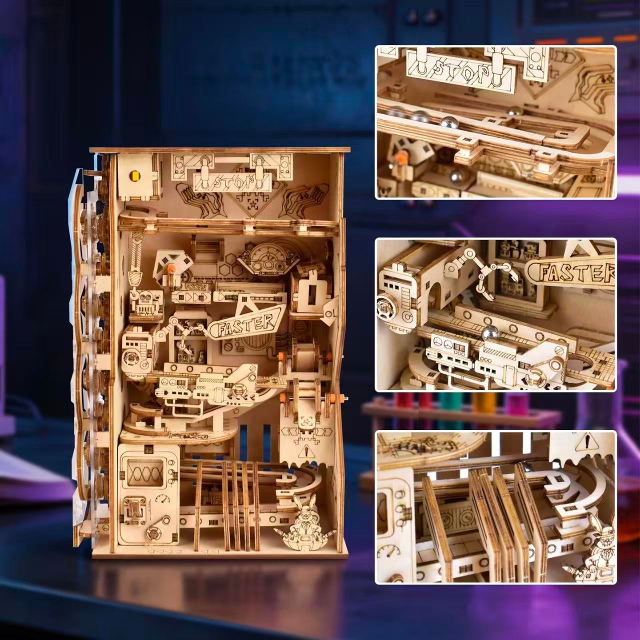 Dynamic Lab 3D Wooden Puzzle