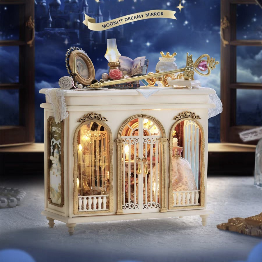 Moonlit Dreamy Mirror Miniature House