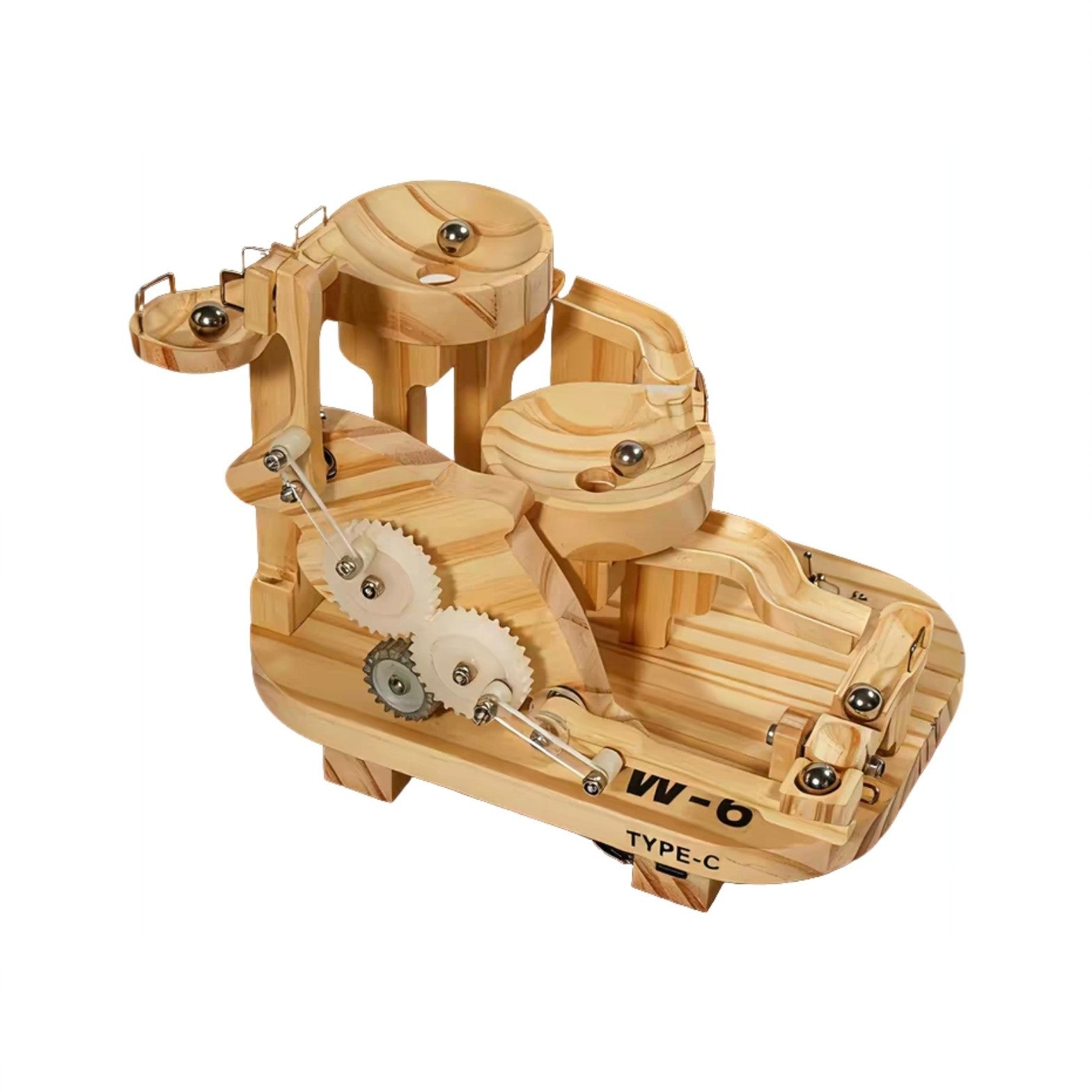 W-Series Marble Run Wooden Puzzle