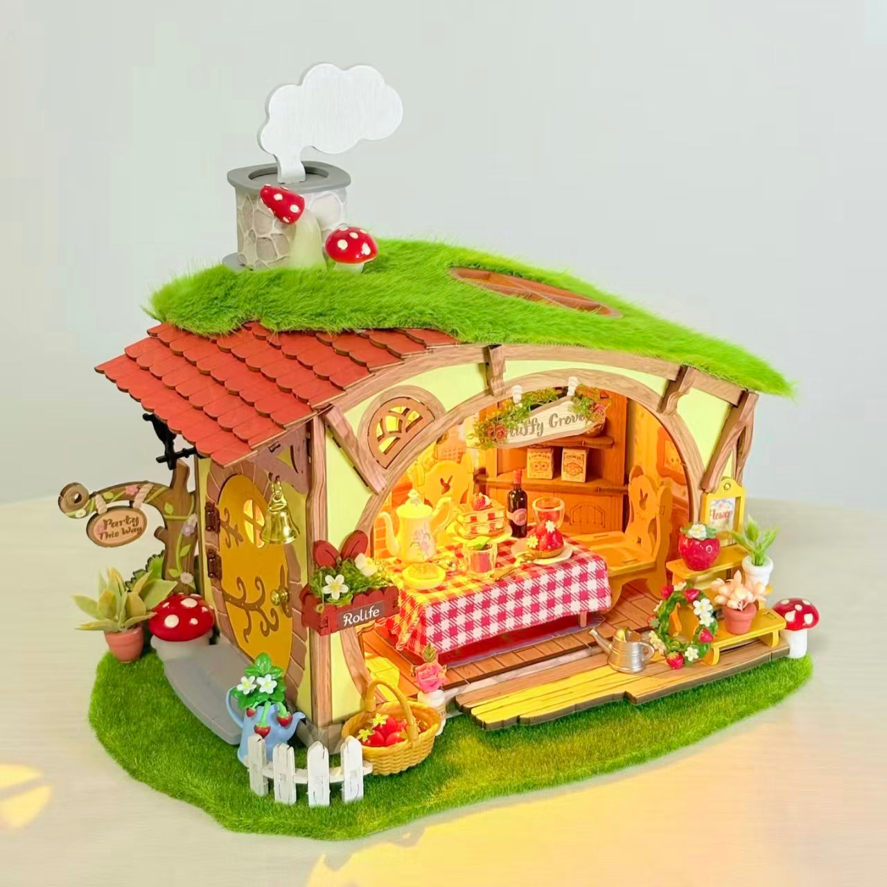 Fluffy Grove DIY Miniature House