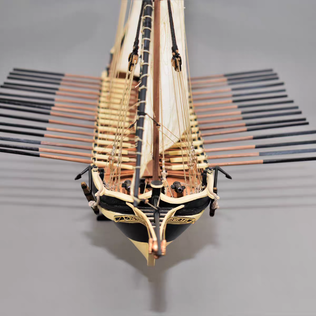 Ragusian Galley 3D Wooden Ship
