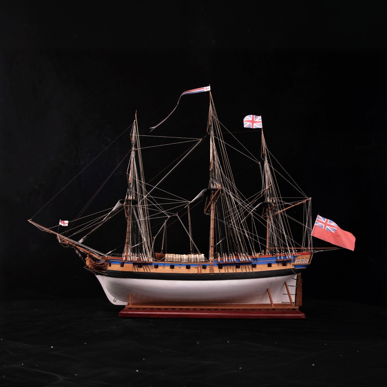 Hms Pandora 1779 1:72 3D Wooden Ship