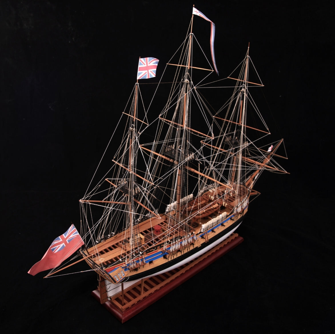 Hms Pandora 1779 1:72 3D Wooden Ship