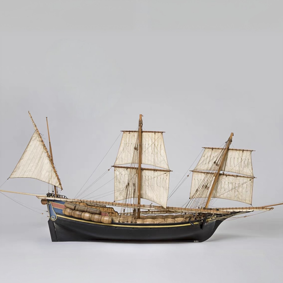 LA SEINE 3D Wooden Ship