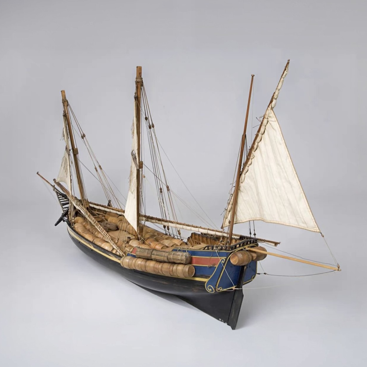 LA SEINE 3D Wooden Ship