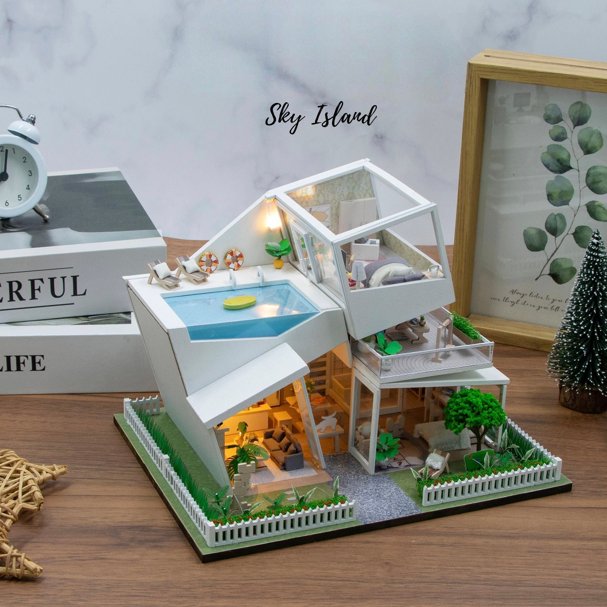 Sky Island DIY Miniature House