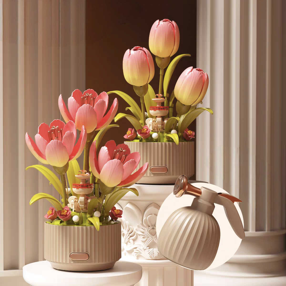 Tulip Blocks 3D Puzzle