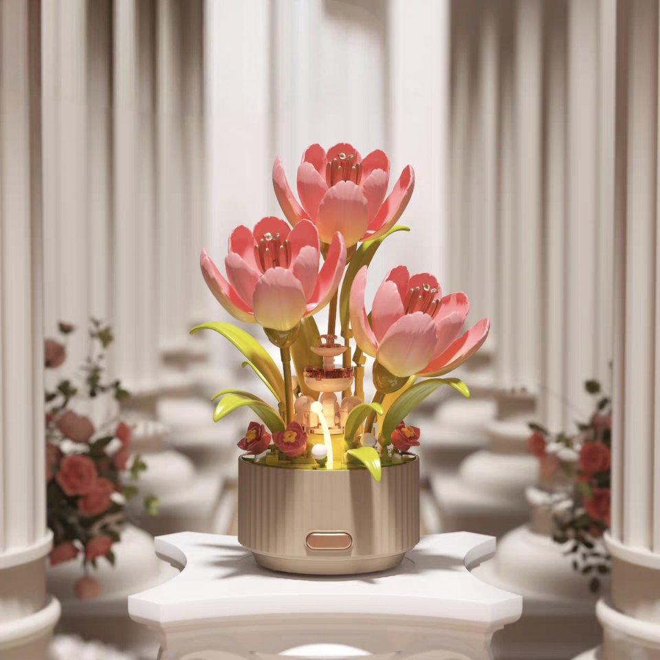 Tulip Blocks 3D Puzzle