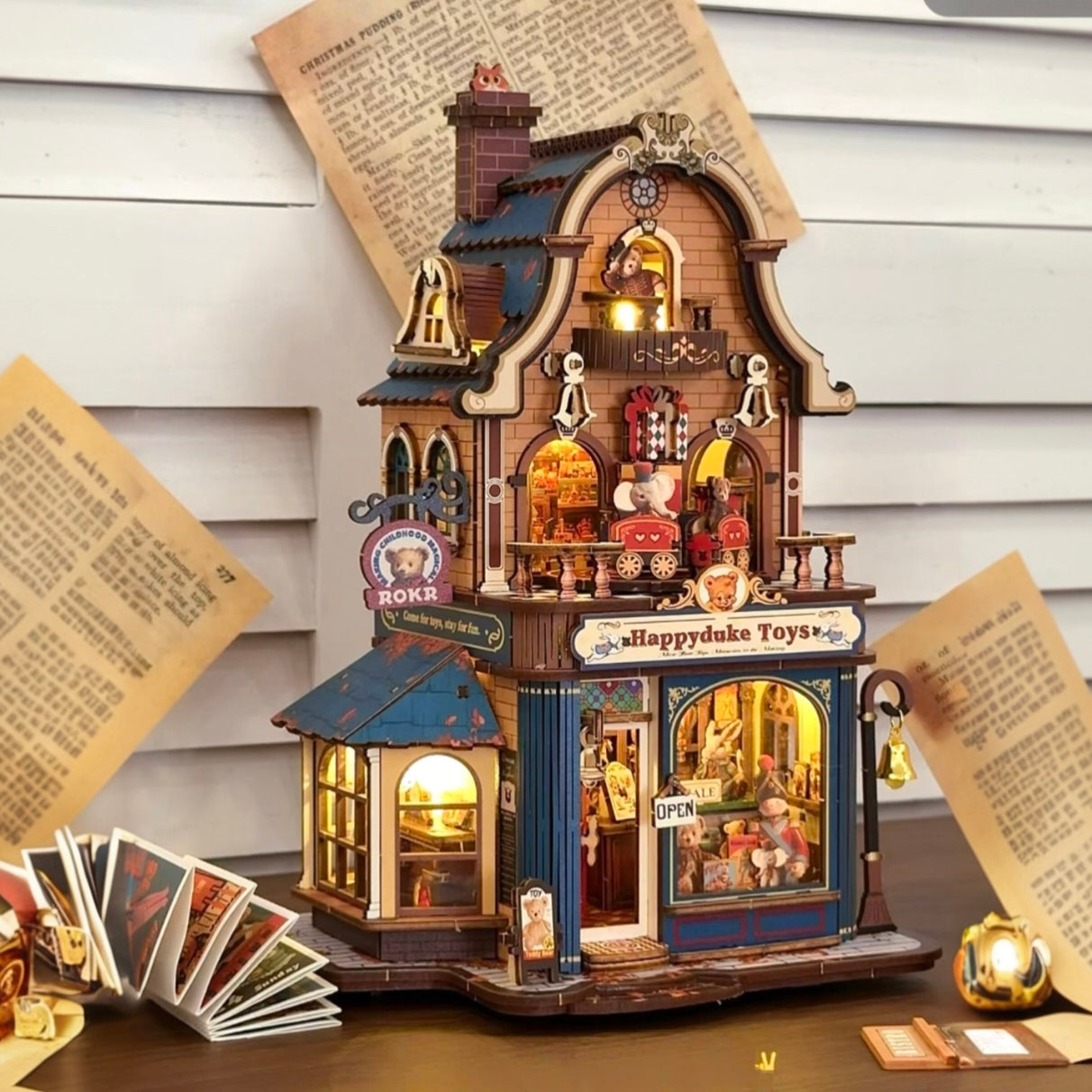 Happyduke Toys 3D Wooden Puzzle