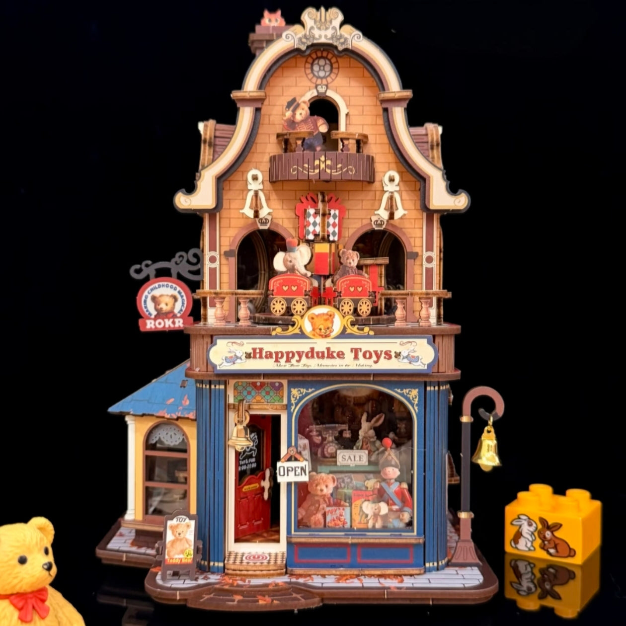 Happyduke Toys 3D Wooden Puzzle