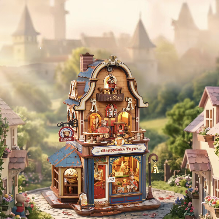 Happyduke Toys 3D Wooden Puzzle