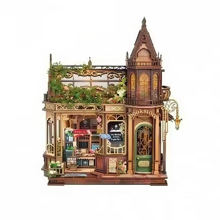 Flower Library DIY Miniature House